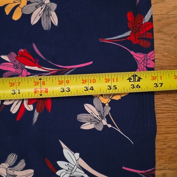 ST. JOHN'S BAY BRAND WOMEN'S BLUE & RED FLORAL SLEEVELESS SUNDRESS SIZE XL - Picture 11 of 12